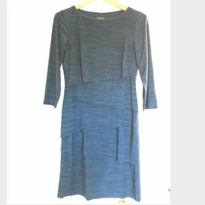 Tahari : Teal Three Quarter Formal Dress - size 4